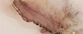Tablou - Sclipici auriu (120x50 cm)