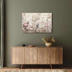 Tablou - Desen de flamingo (90x60 cm)