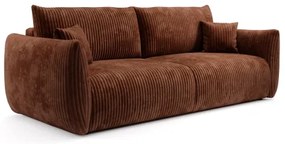 Canapea extensibilă FRIDA, 2 locuri, maro