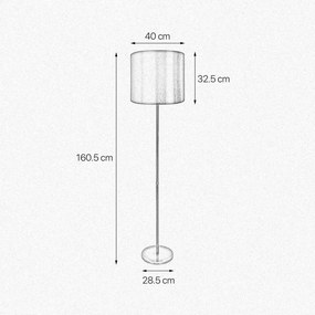 Lampadar, Lampa de podea eleganta design italian Ilizia