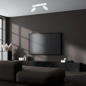 Spot HUDSON 2xGU10/8W/230V alb