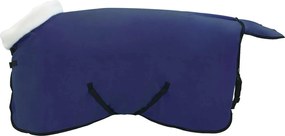 vidaXL Pătură pentru cai Albastru marin 95 cm Fleece polar