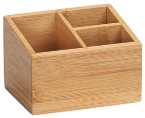 Organizator din bambus pentru baie cu 3 compartimente Wenko Terra