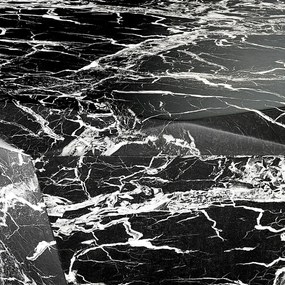 Masuta Living LUX din marmura artificiala neagra Diamond 110662 HZ