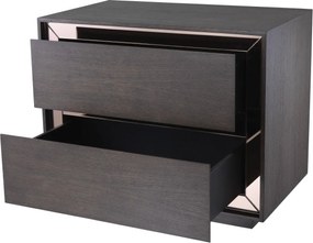 Noptiera design elegant LUX Cabas, cafeniu-Mocha 114222 HZ