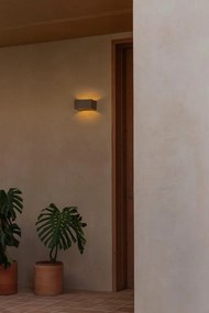 Lampa LED exterior iluminat ambiental IP55 GLINT 2700K gri