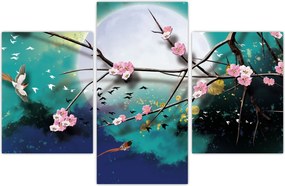 Tablou - Copac,grafic (90x60 cm)