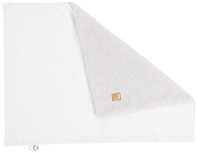 Pătură pentru copii albă din sherpa 100x77 cm – Meowbaby