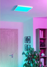 Eglo 901729 - Plafonieră LED RGBW dimabilă pentru baie FUEVA-Z LED/17,8W/230V 39,9cm IP44 albă