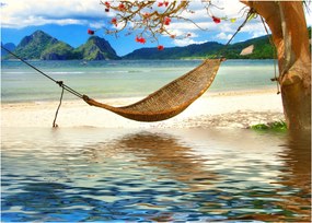 Tablou - Relax la plajă (70x50 cm)