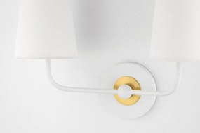 Aplica de perete design modern MERRI, cu doua surse de lumina
