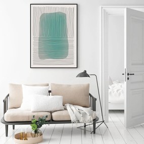 Poster - Abstracție pictată (A4)