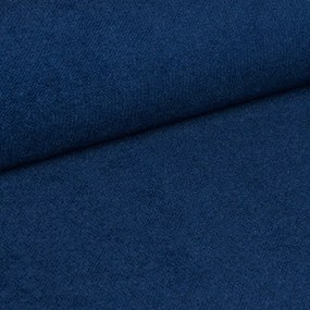 OFERTA Canapea de colt extensibila ZENOVA albastru inchis 220x140 cm, reversibila clasa a II-a
