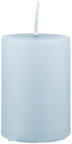 Lumanare pilon albastra SKY GREY 6cm