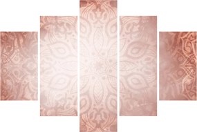 Tablou - Mandala roz (150x105 cm)