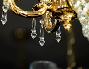 Candelabru LUX realizat manual cu cristale Scholer Empire