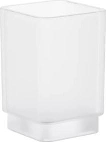 Pahar Grohe Selection Cube alb mat