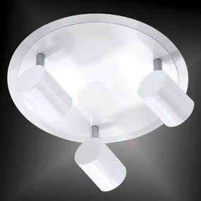 Spot LED TARIK 3xGU10/5W/230V alb Leuchten Direkt 11943-16