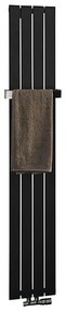 Sapho - Radiator pentru baie COLONNA 614W230V 29x180 cm negru