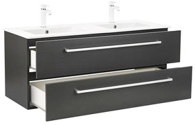 Mobilier complet de baie Vario Clam 120 antracit-antracit