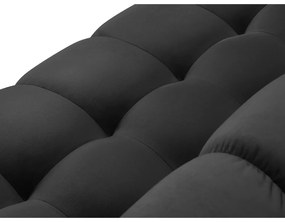 Canapea din catifea Cosmopolitan Design Bali, gri