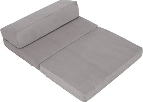 Saltea pliabilă/fotoliu extensibil, 2 in 1, gri, VEDIS