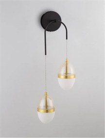 Aplica de perete LED design modern Egna