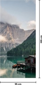 Fototapet pentru ușă - Lake Prags (95x205cm)