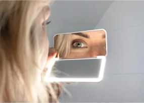 Concept KZ2010 - Oglindă cosmetică PERFECT SKIN cu LED, 1,5 W/5 V, 300 mAh, albă