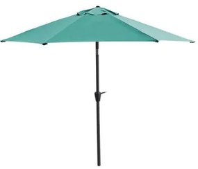 Umbrela gradina/terasa, cu inclinatie si manivela, verde, 300 cm