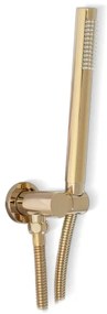 REA-P4110 - Set de duș LUNGO cu baterie încastrată, finisaj auriu