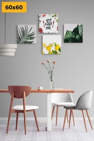 Set tablouri pentru bucătărie în design unicat