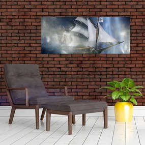 Tablou - Corabia fantomelor (120x50 cm)