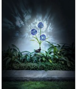 Corp de iluminat LED solar Globo 33599P SOLAR 3xLED/0,06W/3V 5000K IP44 mov