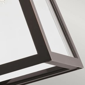 Aplică de exterior Kichler KL-DELISON-M-RZ DELISON 1xE27/60W/230V IP44