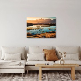 Tablou pe sticlă - Lac Guichard (70x50 cm)