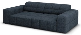 Canapea albastră 204 cm Chicago – Cosmopolitan Design