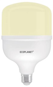 Bec LED Ecoplanet T120 forma cilindrica, E27, 40W (250W), 3800 LM, F, lumina calda 3000K, Mat Lumina calda - 3000K, 1 buc