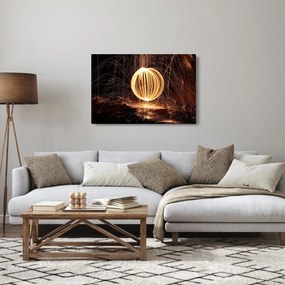 Tablou cu bilă iluminată (90x60 cm)