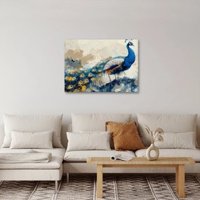Tablou - Peacock, pictură (70x50 cm)