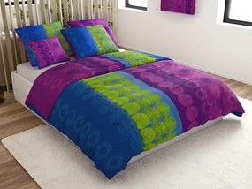 Lenjerie de pat din bumbac Renforce DINA colorat Dimensiune lenjerie de pat: 2 buc 80 x 80 cm | 200 x 200 cm