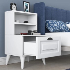 Noptiera BD105 - 2030, Alb