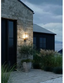 Nordlux - Aplică de exterior LINTON 1xE27/15W/230V IP54, alamă