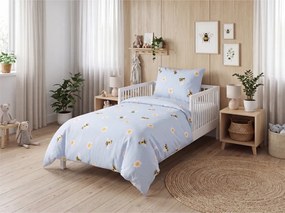 Lenjerie de pat din bumbac BEELUNE albastru deschis Dimensiune lenjerie de pat: 70 x 80 cm | 140 x 200 cm