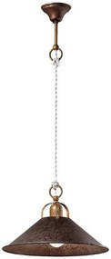 Lustra, Pendul rustic fabricat manual diam. 35cm La Cascina 204.08