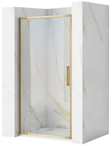 Usa pentru dus Rapid Swing auriu periat 100