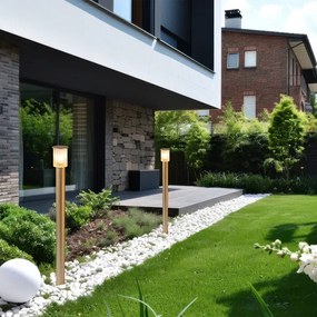 Lampă de exterior Argon 8754 NORFOLK 1xE27/15W/230V IP44 124cm auriu