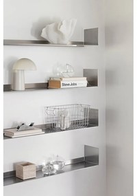 Raft argintiu mat din oțel 80,5 cm Float – Mette Ditmer Denmark