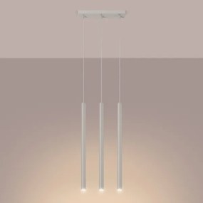 Lustră pe cablu Sollux SL.1514 PASTELO 3xG9/8W/230V crem