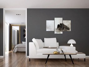 Tablou - Tren în ceață (90x60 cm)